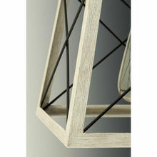 Load image into Gallery viewer, Graphite Dimmable Farm Home Light Lantern Geometric Chandelier