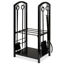 Load image into Gallery viewer, 5 Piece Vintage Firewood Log Rack Holder Tools Set