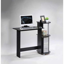 Load image into Gallery viewer, Contemporary Computer Desk in Black and Grey Finish