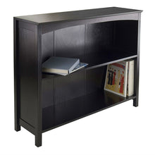 Load image into Gallery viewer, Espresso Sturdy 3 Tier Bookcase Shelf Dresser