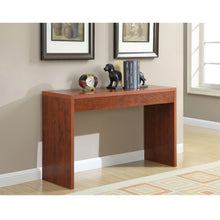 Load image into Gallery viewer, Cherry Finish Sofa Table Modern Living Room Console Table