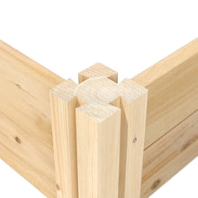 Load image into Gallery viewer, 4 ft x 12 ft Cedar Wood 3 Tier Raised Garden Bed - Made in USA