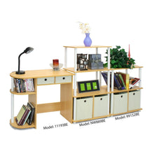 Load image into Gallery viewer, Home Office Laptop Computer Desk Table in Beech Ivory