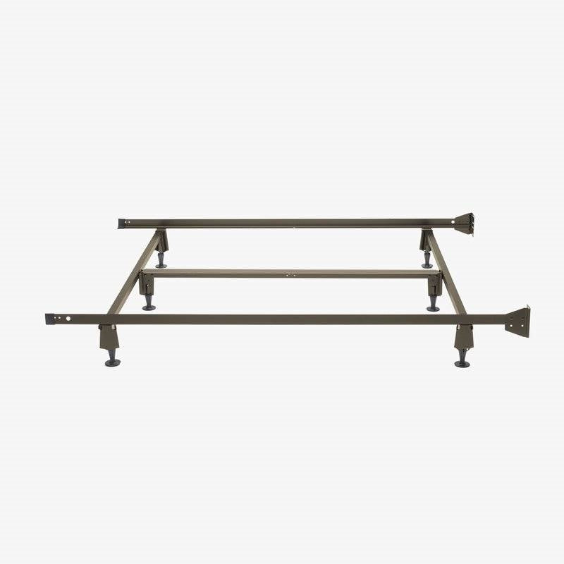 Full size Steel Metal Bed Frame with Bolt-on Headboard Brackets