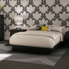 Load image into Gallery viewer, Full / Queen size Modern Platform Bed Frame with 2 Storage Drawers
