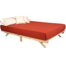 Load image into Gallery viewer, Farmhouse Full Size Solid Wood Platform Bed Made in USA