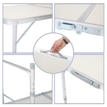 Load image into Gallery viewer, Multipurpose Indoor/Outdoor Lightweight Folding Table with Carry Handle
