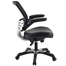 Load image into Gallery viewer, Modern Black Mesh Back Ergonomic Office Chair with Flip-up Arms