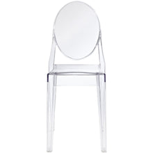 Load image into Gallery viewer, Stackable Clear Acrylic Dining Chair for Indoor or Outdoor Use