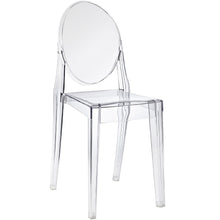 Load image into Gallery viewer, Stackable Clear Acrylic Dining Chair for Indoor or Outdoor Use