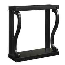 Load image into Gallery viewer, Modern Curved Legs Rich Espresso Console Table