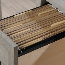 Load image into Gallery viewer, FarmHouse Light Oak 2 Drawer Storage Office Writing Desk - Made In USA