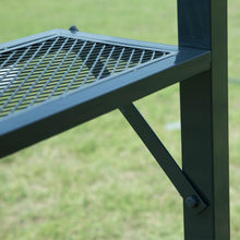 Load image into Gallery viewer, 8-Ft x 5-Ft Steel Frame Outdoor Grill Gazebo with Vent Top Canopy