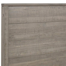 Load image into Gallery viewer, Queen Solid Wooden Platform Bed Frame with Headboard in Grey Wood Finish