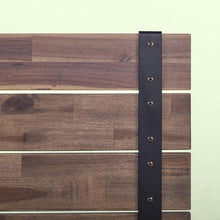 Load image into Gallery viewer, Twin size Farmhouse Wood Industrial Low Profile Platform Bed Frame