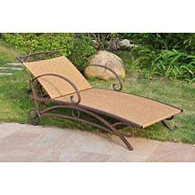 Load image into Gallery viewer, Resin Wicker / Steel Multi-Position Chaise Lounge Chair Recliner