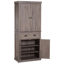 Load image into Gallery viewer, Farmhouse 6ft  Kitchen / Bathroom Storage Pantry Drawer Cabinet Wood Grain
