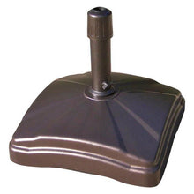 Load image into Gallery viewer, Bronze Patio Umbrella Base Up to 125 lbs of Stability Easy to Move Made in USA
