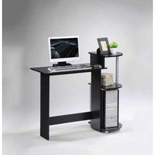 Load image into Gallery viewer, Contemporary Computer Desk in Black and Grey Finish

