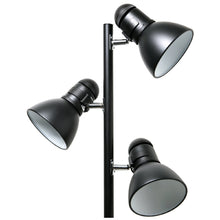 Load image into Gallery viewer, 65-inch Black 3-Light Tree Lamp Spotlight Floor Lamp

