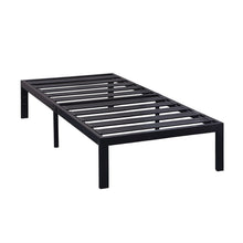 Load image into Gallery viewer, Twin size Heavy Duty Metal Platform Bed Frame with Wide Steel Slats
