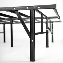 Load image into Gallery viewer, Queen size Sturdy Black Metal Platform Bed Frame
