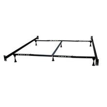 Load image into Gallery viewer, California King Steel Metal Bed Frame with Headboard and Footboard Brackets
