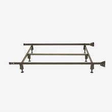 Load image into Gallery viewer, Twin/Twin XL Steel Metal Bed Frame with Bolt-on Headboard Brackets
