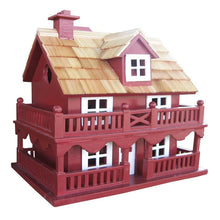 Load image into Gallery viewer, Red Wood Birdhouse - Made of Kiln Dried Hardwood
