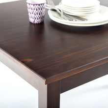 Load image into Gallery viewer, Classic 45 x 28 inch Wooden Dining Table in Espresso Finish
