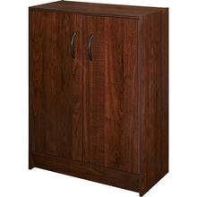 Load image into Gallery viewer, Modern Cherry 2 Door Adjustable Shelves Accent Cabinet Storage Chest
