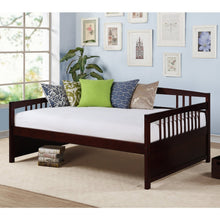 Load image into Gallery viewer, Full size Contemporary Daybed in Espresso Wood Finish
