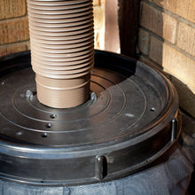 Load image into Gallery viewer, 60-Gallon HDPE Food Grade Plastic Rain Barrel with Screw on Cover
