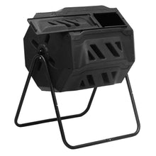Load image into Gallery viewer, Outdoor Garden 5.7 Cubic Ft Rotating Composting Bin Tumbler

