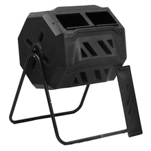 Load image into Gallery viewer, Outdoor Garden 5.7 Cubic Ft Rotating Composting Bin Tumbler
