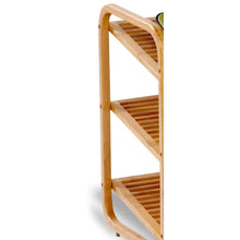 Load image into Gallery viewer, 3-Tier Bamboo Shoe Rack Shelf  - Holds 9-12 Pairs of Shoes
