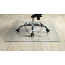 Load image into Gallery viewer, Heavy Duty 50 Inch Tempered Glass Chair Mat
