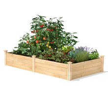 Load image into Gallery viewer, 4 ft x 8 ft Cedar Wood Raised Garden Bed - Made in USA
