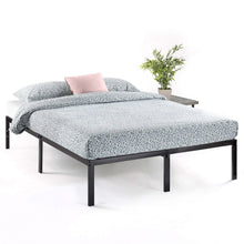 Load image into Gallery viewer, King size Modern Black Metal Heavy Duty Platform Bed Frame
