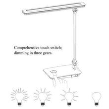 Load image into Gallery viewer, LED Table Lamp Dimmable Touch Switch Folding Desk Lamp
