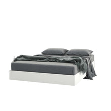 Load image into Gallery viewer, Modern Floating Style White Platform Bed Frame in Full Size

