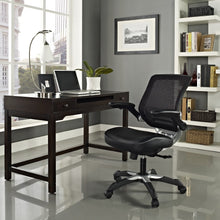 Load image into Gallery viewer, Modern Black Mesh Back Ergonomic Office Chair  with Flip-up Arms
