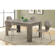 Load image into Gallery viewer, Modern 60 x 36 inch Dark Taupe Rectangular Dining Table
