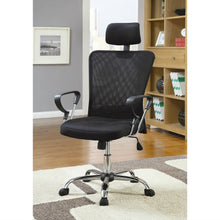 Load image into Gallery viewer, High Back Executive Mesh Office Computer Chair with Headrest in Black
