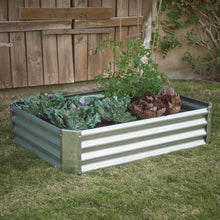Load image into Gallery viewer, Industrial Farmhouse Steel Raised Garden Bed Metal Planter with Lining
