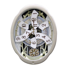 Load image into Gallery viewer, Moving Face Pendulum Wall Clock - Plays Melodies Every Hour
