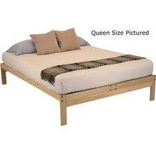 Load image into Gallery viewer, Twin XL Solid Wood Wood Platform bed Frame - Made in USA
