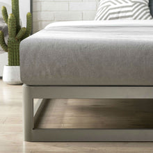 Load image into Gallery viewer, Twin size Modern Heavy Duty Low Profile Metal Platform Bed Frame
