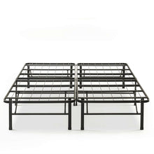 Load image into Gallery viewer, Queen size Folding Sturdy Metal Platform Bed Frame with Storage Space
