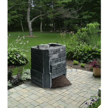 Load image into Gallery viewer, Black Plastic Compost Bin Composter for Home Garden Composting - 94 Gallon
